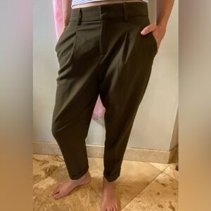 Banana Republic tailored cropped pants.